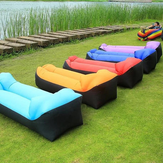 High-density waterproof 190T rip-stop inflatable sofa bed.
